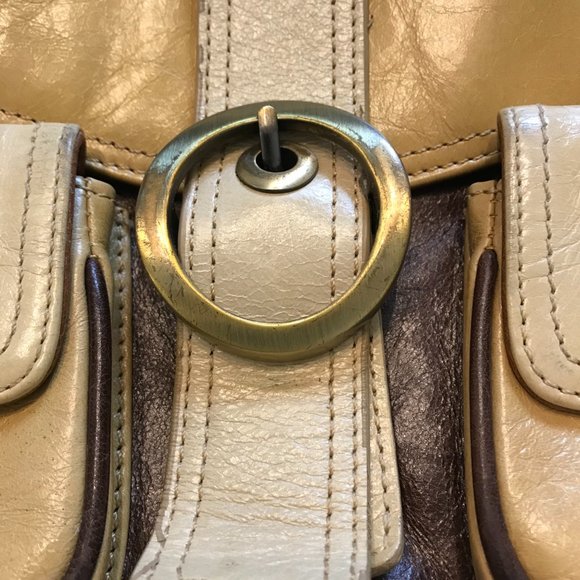 Genuine Leather Purse Shoulder Bag with Adjustable Handle Joanel Elle Canada - Picture 3 of 8